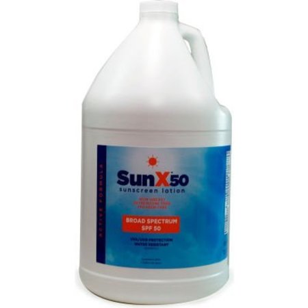 CORETEX PRODUCTS CoreTex Sun X 50 Sunscreen Lotion, SPF 50, Gallon Jug 61771